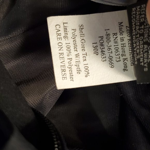 Zero Restriction ZR Mens Packable Rain Pants Golf in Black EDITED: found! - Picture 3 of 7